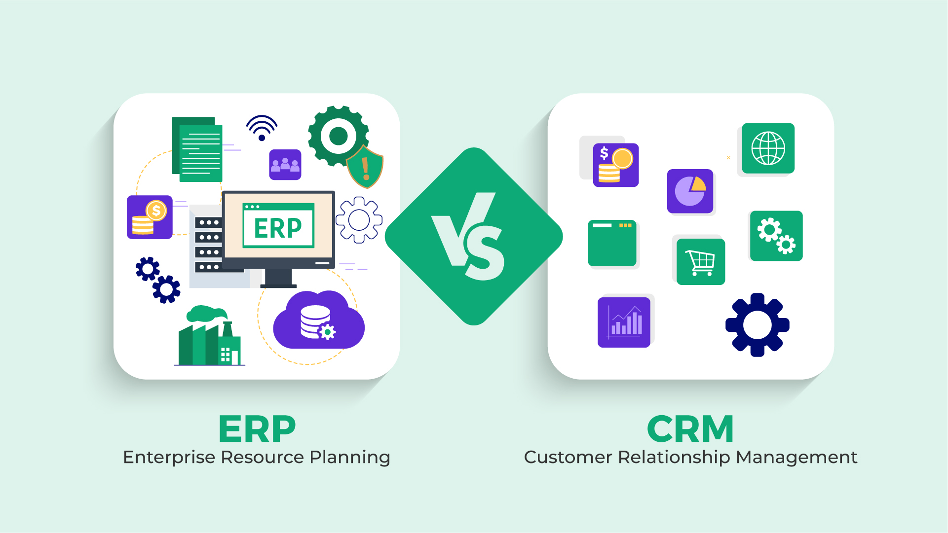 ERP vs. CRM: What’s the Difference? featured image